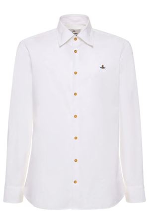 Camicia in popeline di cotone bianco VIVIENNE WESTWOOD | 2401000JW009QA401